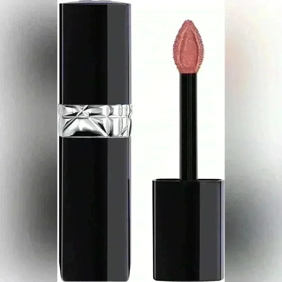 Rouge Dior Forever Liquid Lacquer Lipstick ~ 100 Nude Look ~ NEW! - Picture 2 of 5